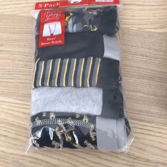 💥🆕Faded Glory Boy Boxers Briefs S 6/7🆕 - Picture 1 of 4